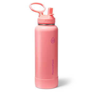 Neon Water Bottle With Straw Lid